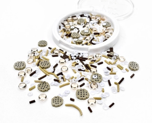 Picture of Picket Fence Studios Embellishments – Mix Διακοσμητικών Milk and Cookies