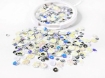 Picture of Picket Fence Studios Sequin Mix – Mix Διακοσμητικών White Bottlecap Flowers