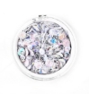 Picture of Picket Fence Studios Sequin Mix Διακοσμητικές Πούλιες - White Bottlecap Flowers