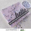 Picture of Picket Fence Studios Sequin Mix Διακοσμητικές Πούλιες - White Bottlecap Flowers