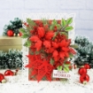 Picture of Elizabeth Craft Designs Cutting Dies - Joyous Christmas, Florals 29, 11pcs