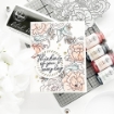 Picture of Pinkfresh Letterpress & Hot Foil Press Plate - Μήτρες Κοπής και Χρυσοτυπίας - Camelias, 2τεμ