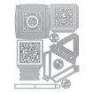 Picture of Tonic Studios Gift Box Μήτρες Κοπές - 3D Κουτί Δώρου - Superb Standing, 24τεμ.