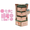 Picture of Tonic Studios Μήτρες Κοπής -  3D Κουτί Δώρου - Perfect Pergola Hexagon Box, 39τεμ.