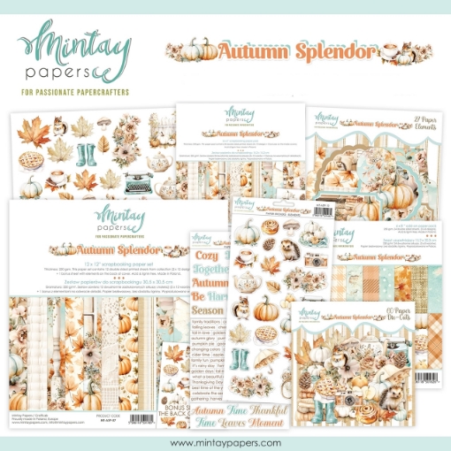 Picture of Mintay Papers Scrapbooking Bundle – Autumn Splendor | Φθινόπωρο