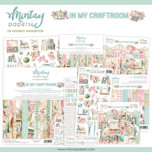 Picture of Mintay Papers Scrapbooking Bundle - In My Craftroom
