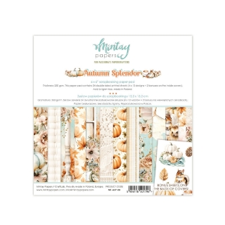 Picture of Mintay Papers Μπλοκ Scrapbooking Διπλής Όψης 6'' x 6" - Autumn Splendor