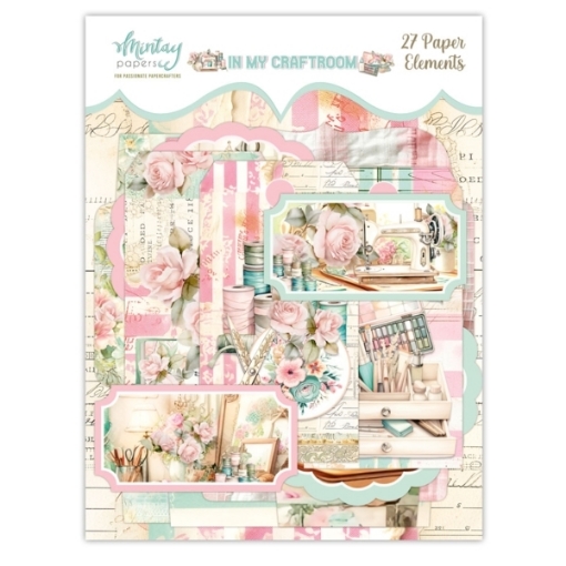 Picture of Mintay Papers Διακοσμητικά Elements - In My Craftroom, 27τεμ.