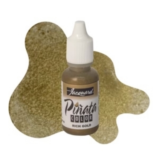 Picture of Jacquard Pinata Color Alcohol Ink Mixative Μελάνι Οινοπνεύματος 0.5oz - Rich Gold