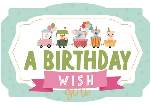 Picture of Echo Park A Birthday Wish Girl | Συλλογή Scrapbooking για Γενέθλια
