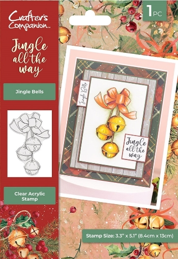 Picture of Crafter's Companion Διάφανη Σφραγίδα - Jingle All The Way, Jingle Bells