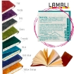 Picture of Lamali Bondo Petit Mixed Media Journal 11 x 15 cm | Χειροποίητο Journal με Διαφορετικά Χαρτιά - Teal, 132 σελ.
