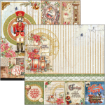 Picture of Ciao Bella Μπλοκ Scrapbooking Διπλής Όψεως 12” x 12” - The Nutcracker