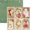 Picture of Ciao Bella Patterns Pad Μπλοκ Scrapbooking Διπλής Όψεως 8” x 8” - The Nutcracker