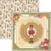Picture of Ciao Bella Patterns Pad Μπλοκ Scrapbooking Διπλής Όψεως 8” x 8” - The Nutcracker