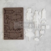 Picture of Re-Design with Prima Decor Mould Καλούπι Σιλικόνης 5" x 8" - Whimsical Christmas, Nutcracker Party