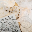 Picture of Finnabair Imaginarium Decor Mould 5" x 8" – Large Gears – Καλούπι Σιλικόνης με Steampunk Γρανάζια