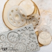 Picture of Finnabair Imaginarium Decor Mould 5" x 8" – Large Gears – Καλούπι Σιλικόνης με Steampunk Γρανάζια
