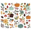Picture of Simple Stories Διακοσμητικά Εφήμερα Bits & Pieces - Cider & Donuts, Floral Bits, 46τεμ.