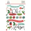 Picture of Simple Stories Rub-Ons Φύλλο Μεταφοράς Εικόνας 6'' x 8'' - Santa's Village, 2τεμ.