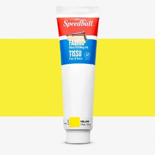 Picture of Speedball Fabric Block Printing / Relief Ink Yellow 150ml – Υβριδικό Μελάνι Λινοτυπίας για Εκτύπωση σε Ύφασμα