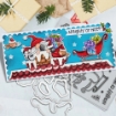 Picture of Polkadoodles Gnome Naughty or Nice Χριστουγεννιάτικες Διάφανες Σφραγίδες – 12 Τεμ.