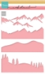 Picture of Marianne Design Mask Στένσιλ A5 - Mountain Scenery