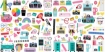 Picture of Bella BLVD Διακοσμητικά Εφήμερα - Let's Scrapbook!, Icons, 86τεμ.
