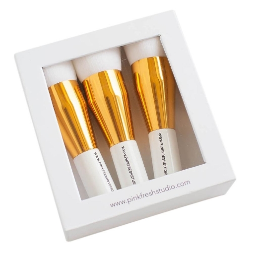 Picture of Pinkfresh Studio Essentials Blending Brush Set - Σετ Πινέλων Για Blending 1"- 3τεμ.