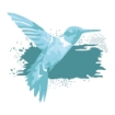 Picture of Sizzix Layered Στένσιλ Σετ  by Olivia Rose 6" X 6" - Hummingbird, 4τεμ.