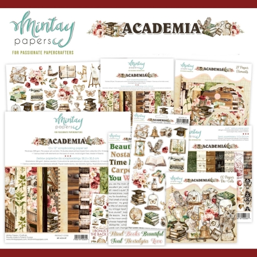 Picture of Mintay Papers Scrapbooking Bundle – Academia | Σχολείο & Αποφοίτηση