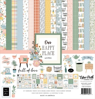 Picture of Echo Park Χαρτιά Scrapbooking Διπλής Όψης 12''x12'' - Our Happy Place