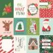 Picture of Simple Stories Cardstock Χαρτί Scrapbooking Διπλής Όψης 12'' x 12'' - Santa's Village, 3" X 4" Elements