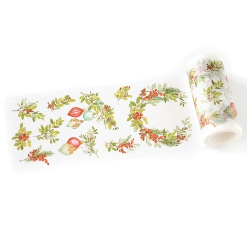 Picture of Pinkfresh Studio Washi Tape Διακοσμητική Ταινία 4'' x 10m - Deck The Halls