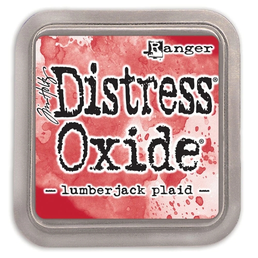 Picture of Tim Holtz Distress Oxide Ink Pad | Υβριδικό Μελάνι Οξείδωσης για Blending & Mixed Media - Lumberjack Plaid