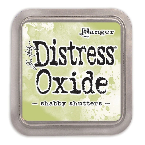 Picture of Tim Holtz Distress Oxide Ink Pad | Υβριδικό Μελάνι Οξείδωσης για Blending & Mixed Media - Shabby Shutters