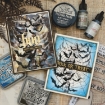 Picture of Stampers Anonymous Tim Holtz Layering Stencil 4"x8.5" | Στένσιλ – Bones 