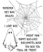 Picture of Stampers Anonymous Tim Holtz Cling Σφραγίδες - Boo Crazy, 12τεμ.