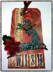 Picture of Tim Holtz Distress Mini Ink Pad | Υδατοδιαλυτό Dye Μελάνι για Blending & Mixed Media -  Aged Mahogany