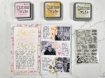 Picture of Tim Holtz Distress Mini Ink Pad | Υδατοδιαλυτό Dye Μελάνι για Blending & Mixed Media -  Fossilized Amber