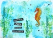 Picture of Tim Holtz Μελάνι Distress Ink Mini Pad - Salty Ocean