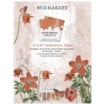 Picture of 49 & Market Συλλογή Χαρτιών Scrapbooking Διπλής Όψης 6''X8" - Color Swatch: Terracotta