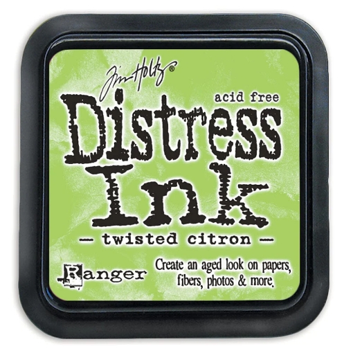 Picture of Tim Holtz Distress Ink Pad | Υδατοδιαλυτό Dye Μελάνι για Blending & Mixed Media - Twisted Citron