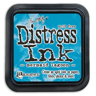 Picture of Tim Holtz Distress Ink Pad | Υδατοδιαλυτό Dye Μελάνι για Blending & Mixed Media - Mermaid Lagoon