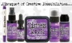 Picture of Tim Holtz Distress Ink Pad | Υδατοδιαλυτό Dye Μελάνι για Blending & Mixed Media - Wilted Violet