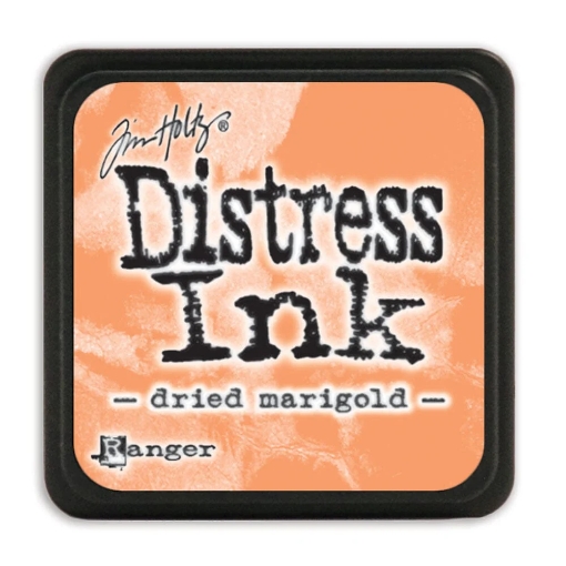 Picture of Tim Holtz Distress Mini Ink Pad | Υδατοδιαλυτό Dye Μελάνι για Blending & Mixed Media -  Dried Marigold