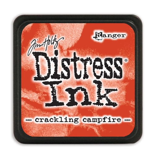 Picture of Tim Holtz Distress Mini Ink Pad | Υδατοδιαλυτό Dye Μελάνι για Blending & Mixed Media -  Crackling Campfire