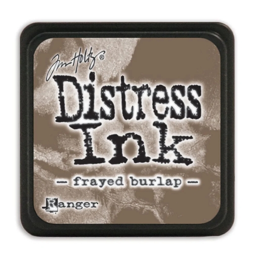 Picture of Tim Holtz Distress Mini Ink Pad | Υδατοδιαλυτό Dye Μελάνι για Blending & Mixed Media -  Frayed Burlap