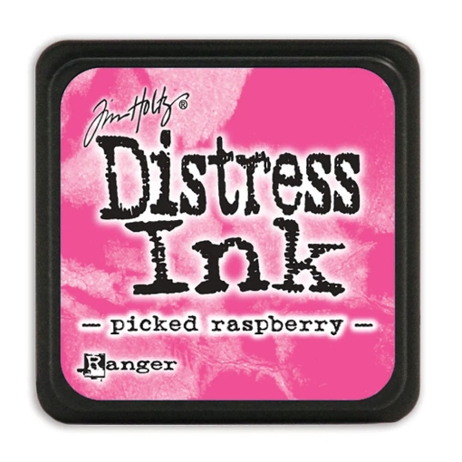 Picture of Tim Holtz Distress Mini Ink Pad | Υδατοδιαλυτό Dye Μελάνι για Blending & Mixed Media -  Picked Raspberry