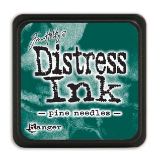 Picture of Tim Holtz Distress Mini Ink Pad | Υδατοδιαλυτό Dye Μελάνι για Blending & Mixed Media -  Pine Needles